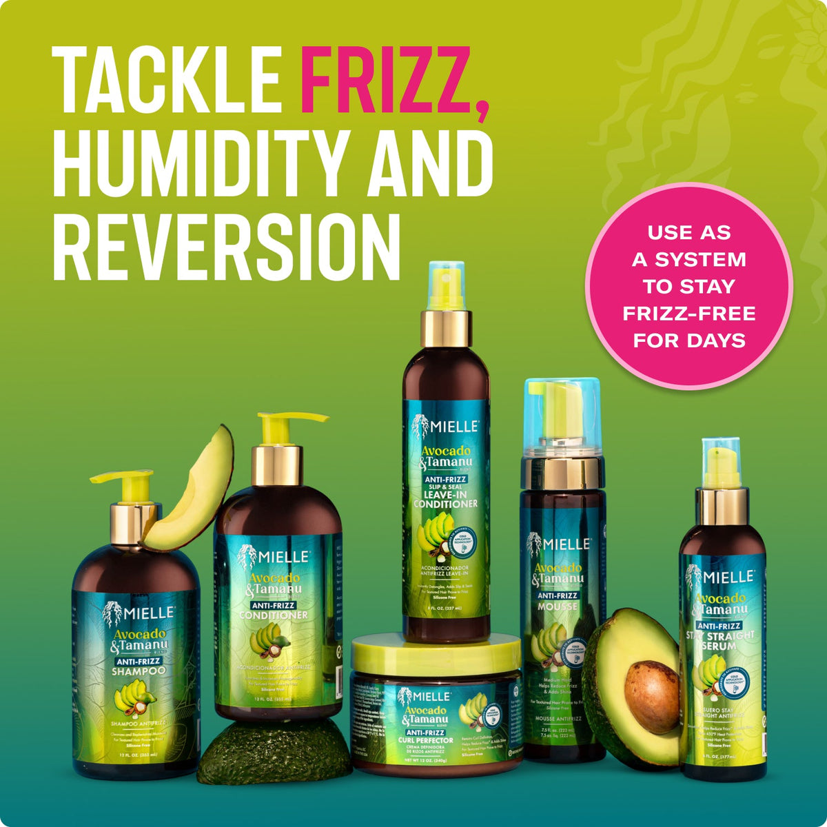 Avocado & Tamanu Anti-Frizz Slip & Seal Leave-In Conditioner